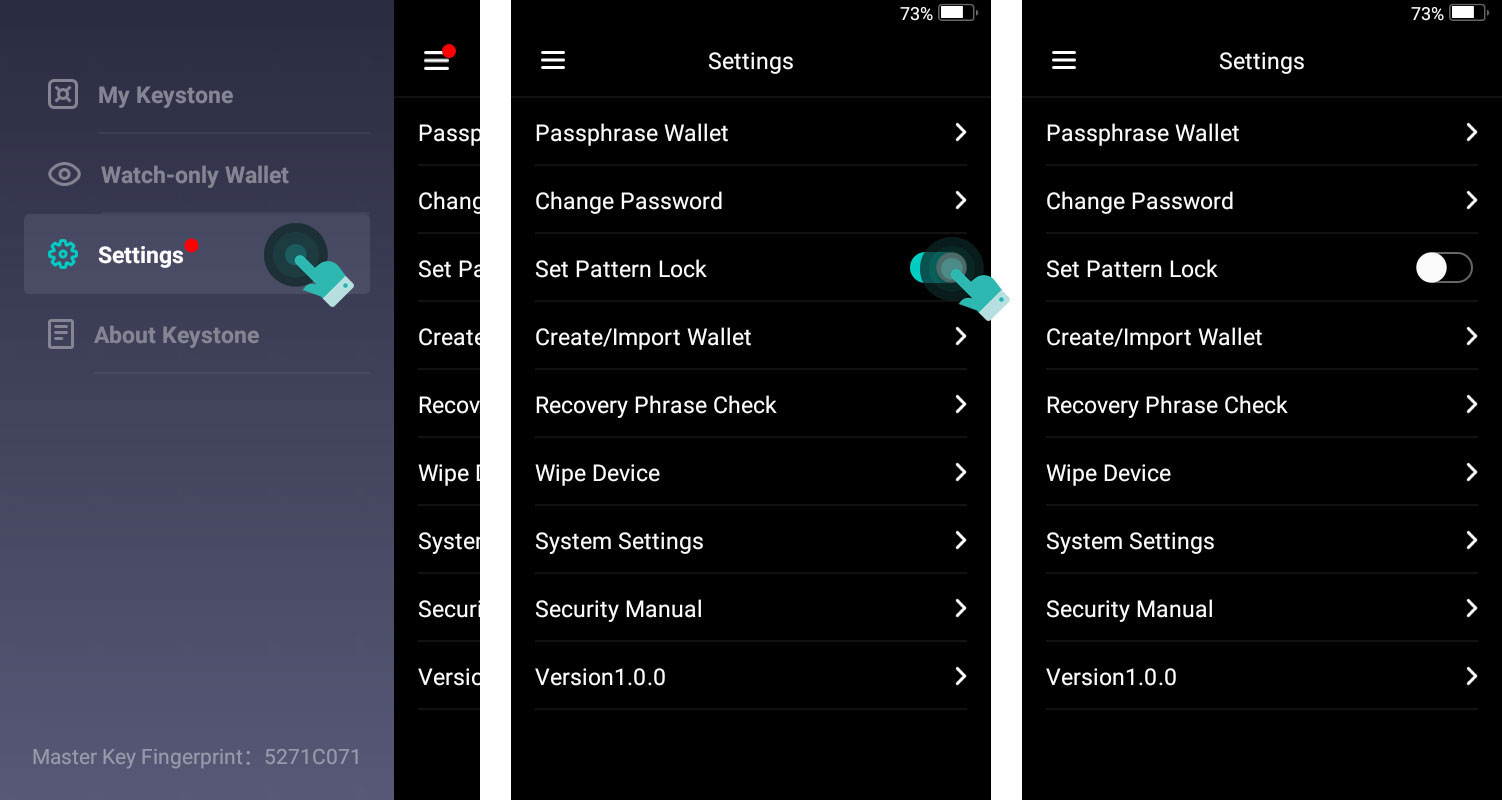 Keystone-PatternLock Restting-2
