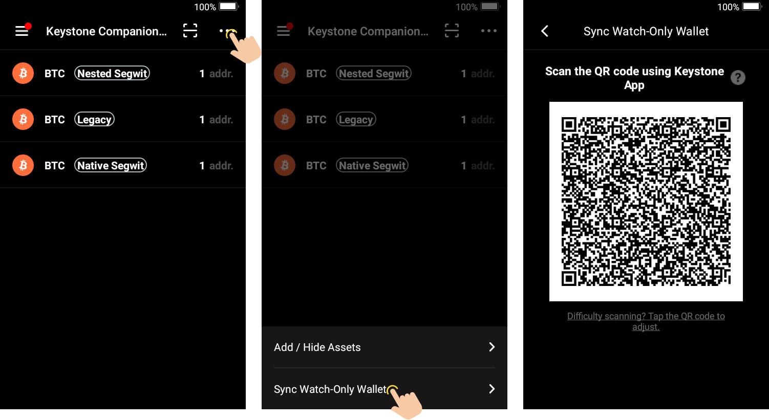 Keystone-BTC addresses-4